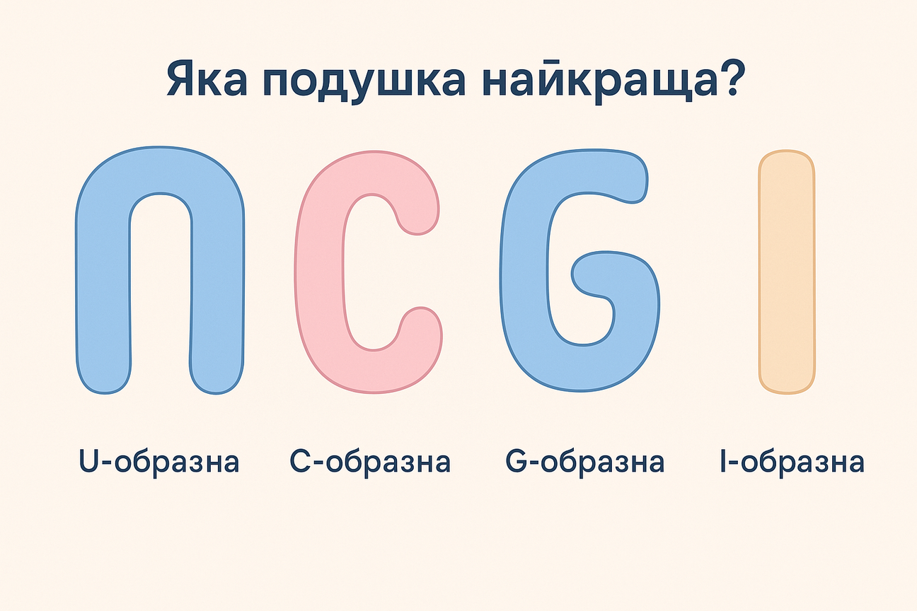 Огляд та відгуки: яка подушка найкраща?