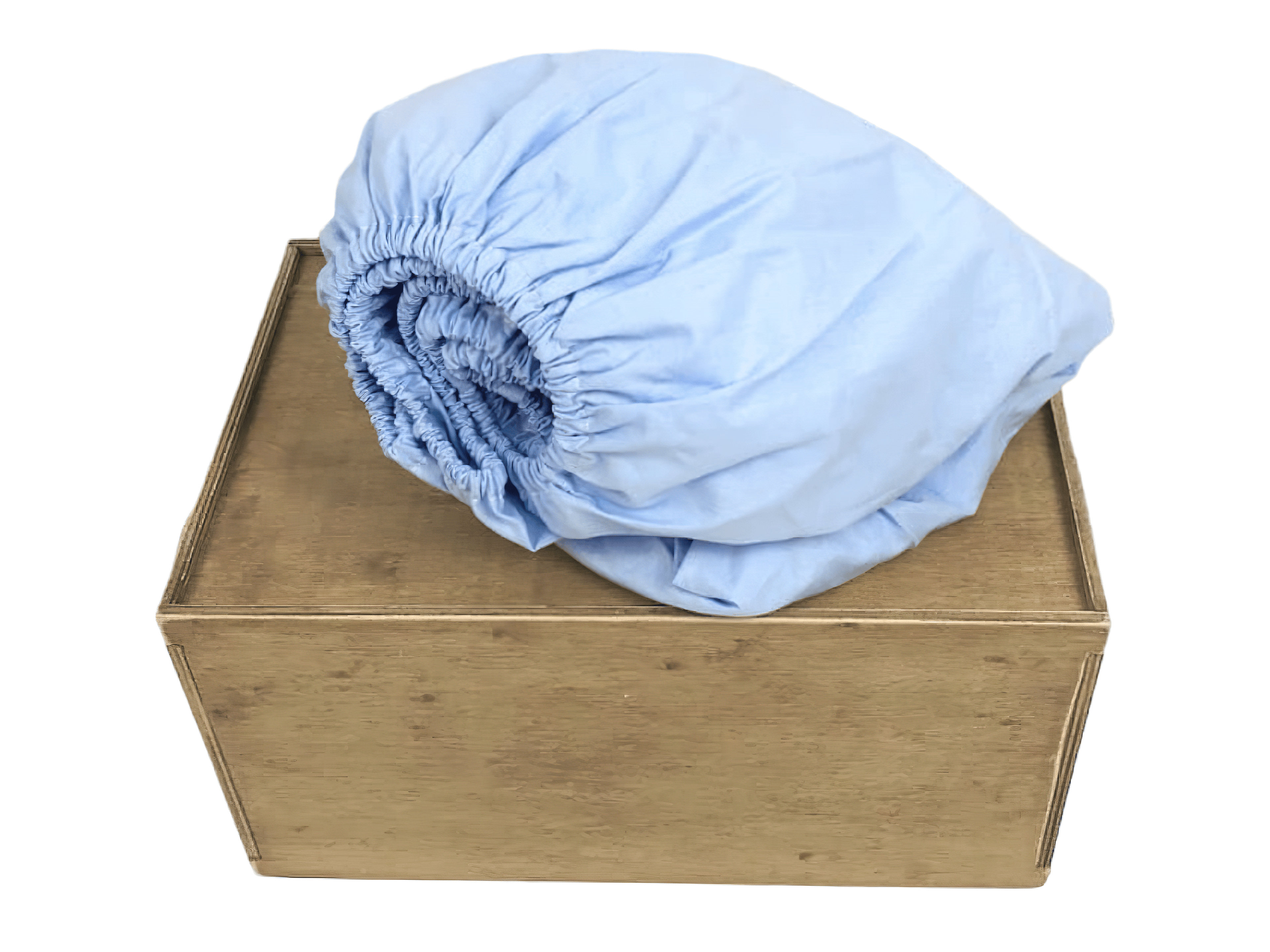 Непромокаюче  простирадло "Блакитний однотон