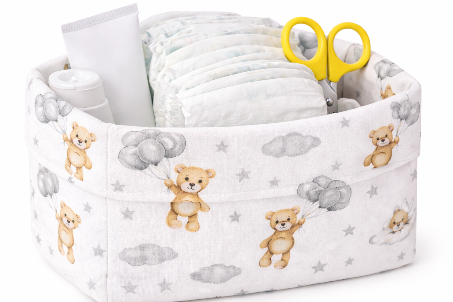 Кошик на пеленальний стіл "Ведмедики"
