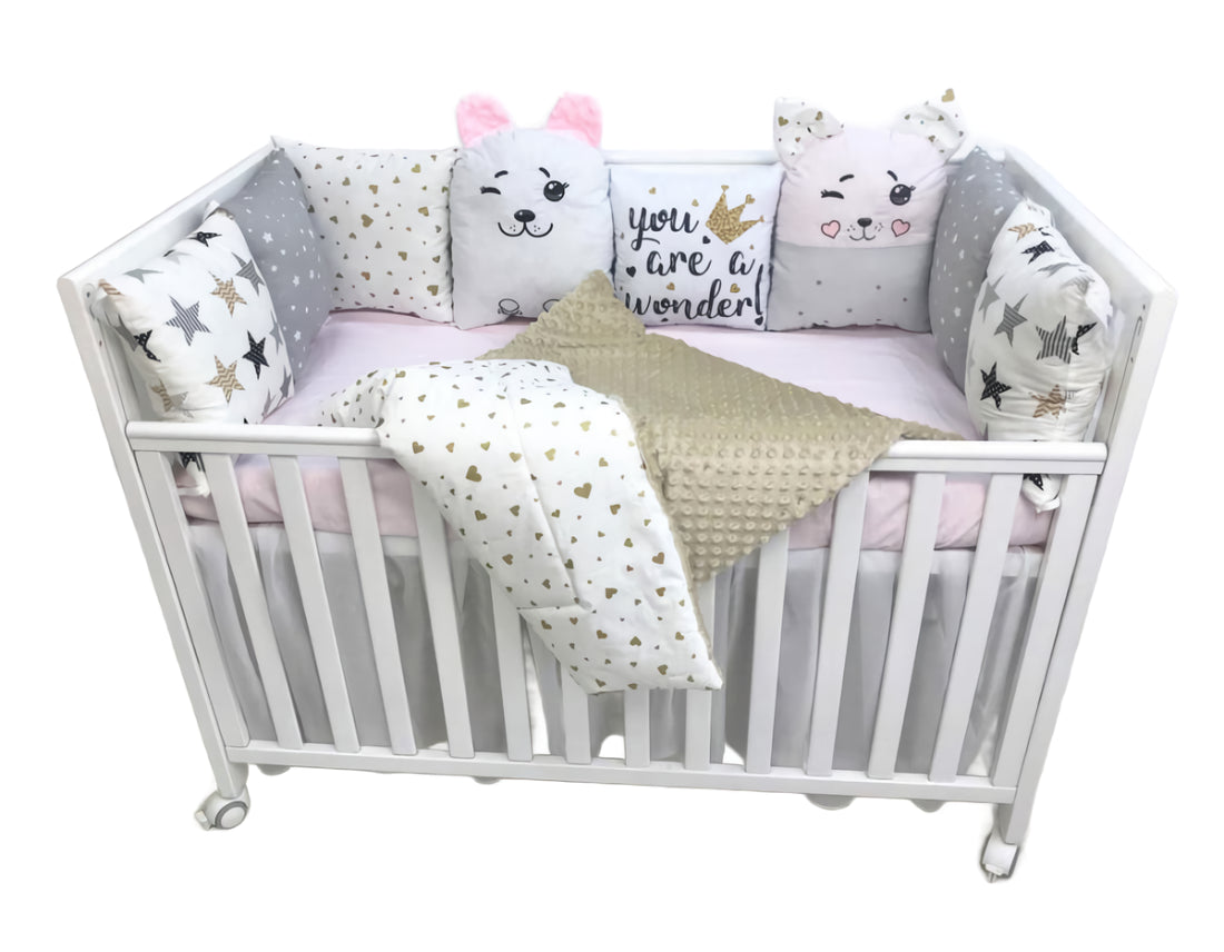 Комплект постільної білизни для дітей – зручні дитячі набори в ліжечко високої якості