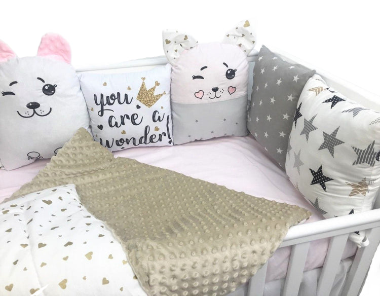 Комплект постільної білизни для дітей – зручні дитячі набори в ліжечко високої якості