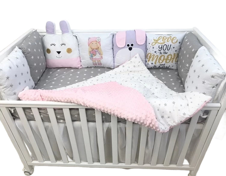 Комплект постільної білизни для дітей – зручні дитячі набори в ліжечко високої якості