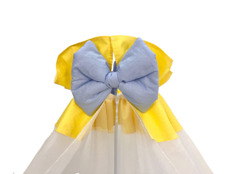 Прозорі шифонові балдахіни для розкішного декору спальні