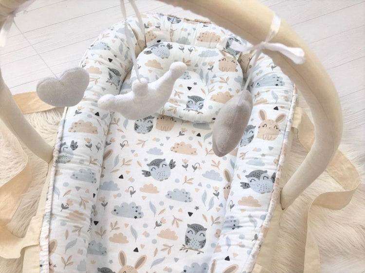 Кокон-мобіль - стильний і зручний дитячий аксесуар для сну