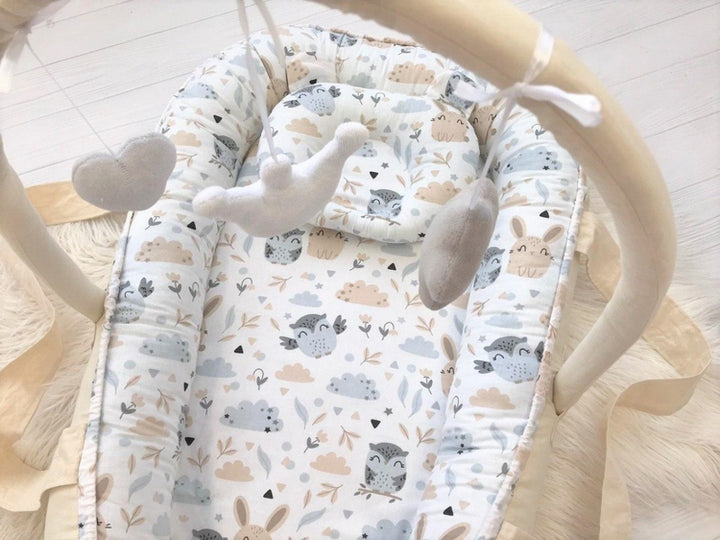 Кокон-мобіль - стильний і зручний дитячий аксесуар для сну