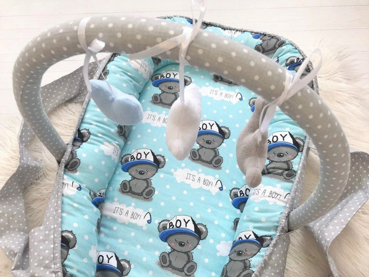 Кокон-мобіль - стильний і зручний дитячий аксесуар для сну