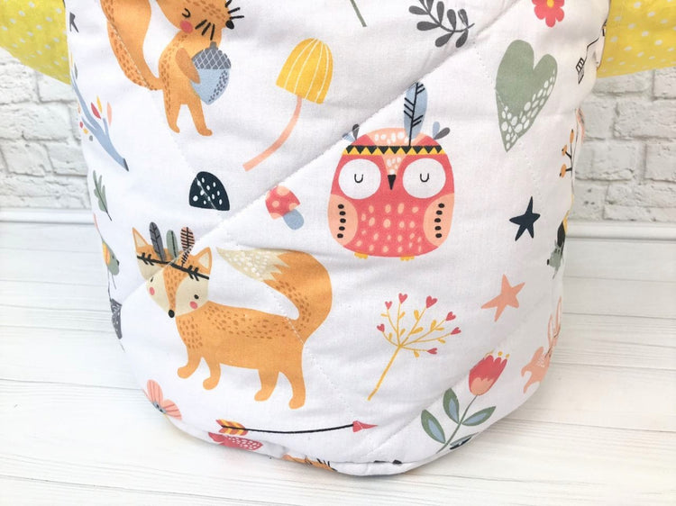 Красиві та практичні кошики для зберігання дитячих іграшок, організовуючи простір у дитячій кімнаті