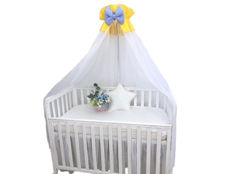 Прозорі шифонові балдахіни для розкішного декору спальні