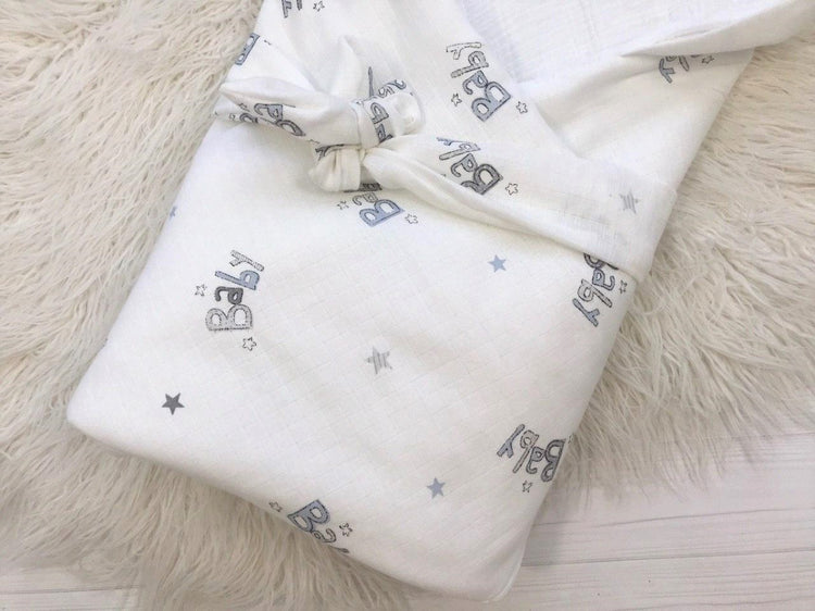 Пледи-конверти муслінові для затишку і комфорту немовлят