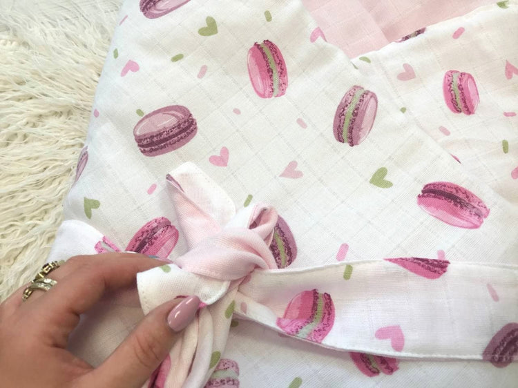 Пледи-конверти муслінові для затишку і комфорту немовлят