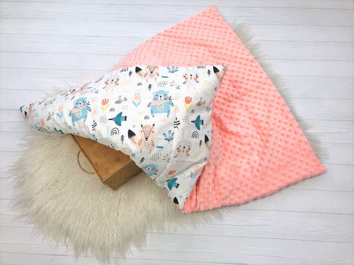 
Плед з плюшем демісезонний - м'який та комфортний плед для затишку вашого немовля
