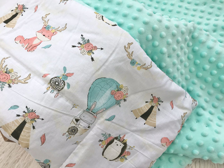 
Плед з плюшем демісезонний - м'який та комфортний плед для затишку вашого немовля
