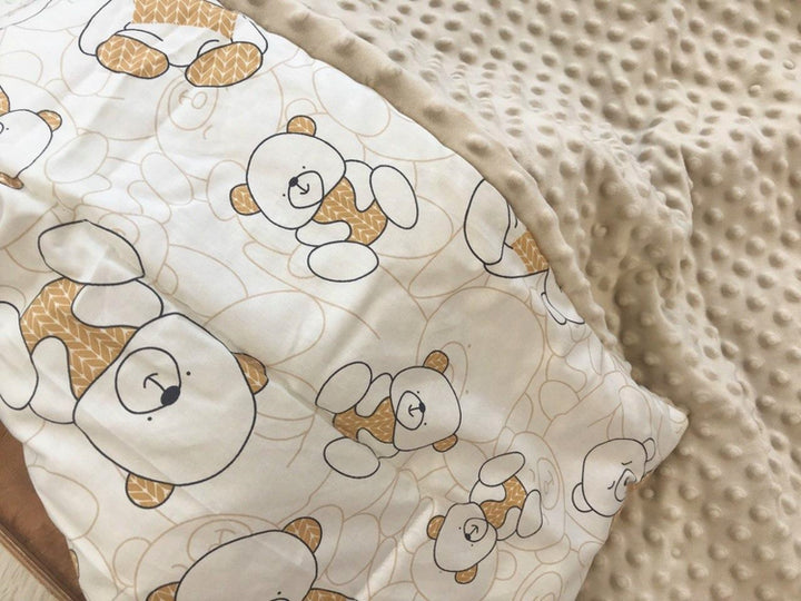 
Плед з плюшем демісезонний - м'який та комфортний плед для затишку вашого немовля
