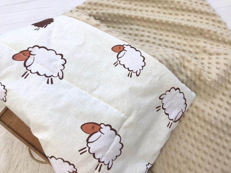 
Плед з плюшем демісезонний - м'який та комфортний плед для затишку вашого немовля
