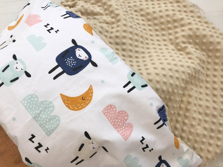 
Плед з плюшем демісезонний - м'який та комфортний плед для затишку вашого немовля
