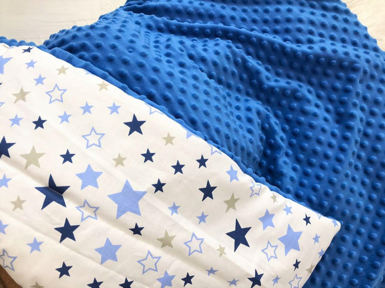 
Плед з плюшем демісезонний - м'який та комфортний плед для затишку вашого немовля
