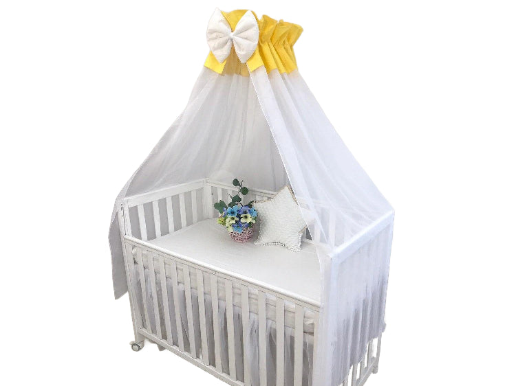 Прозорі шифонові балдахіни для розкішного декору спальні