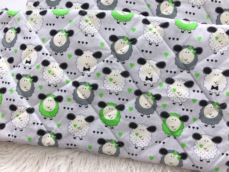 Бортики стьобані для дитячого ліжечка з високоякісного матеріалу, безпека і комфорт для вашого малюка