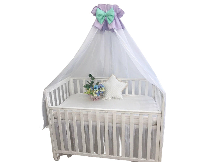 Прозорі шифонові балдахіни для розкішного декору спальні