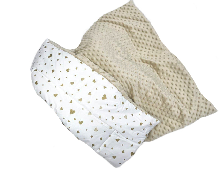 Плед з плюшем демісезонний - м'який та комфортний плед для затишку вашого немовля
