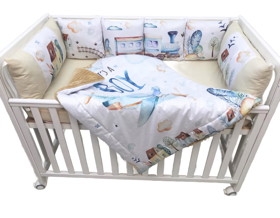 Комплект постільної білизни для дітей – зручні дитячі набори в ліжечко високої якості