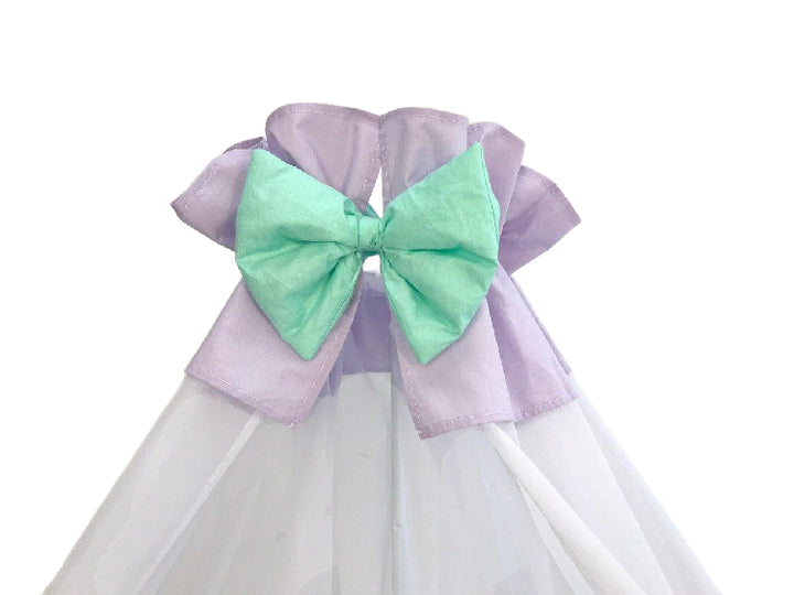 Прозорі шифонові балдахіни для розкішного декору спальні