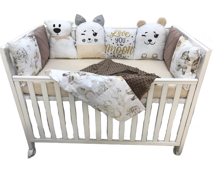 Комплект постільної білизни для дітей – зручні дитячі набори в ліжечко високої якості