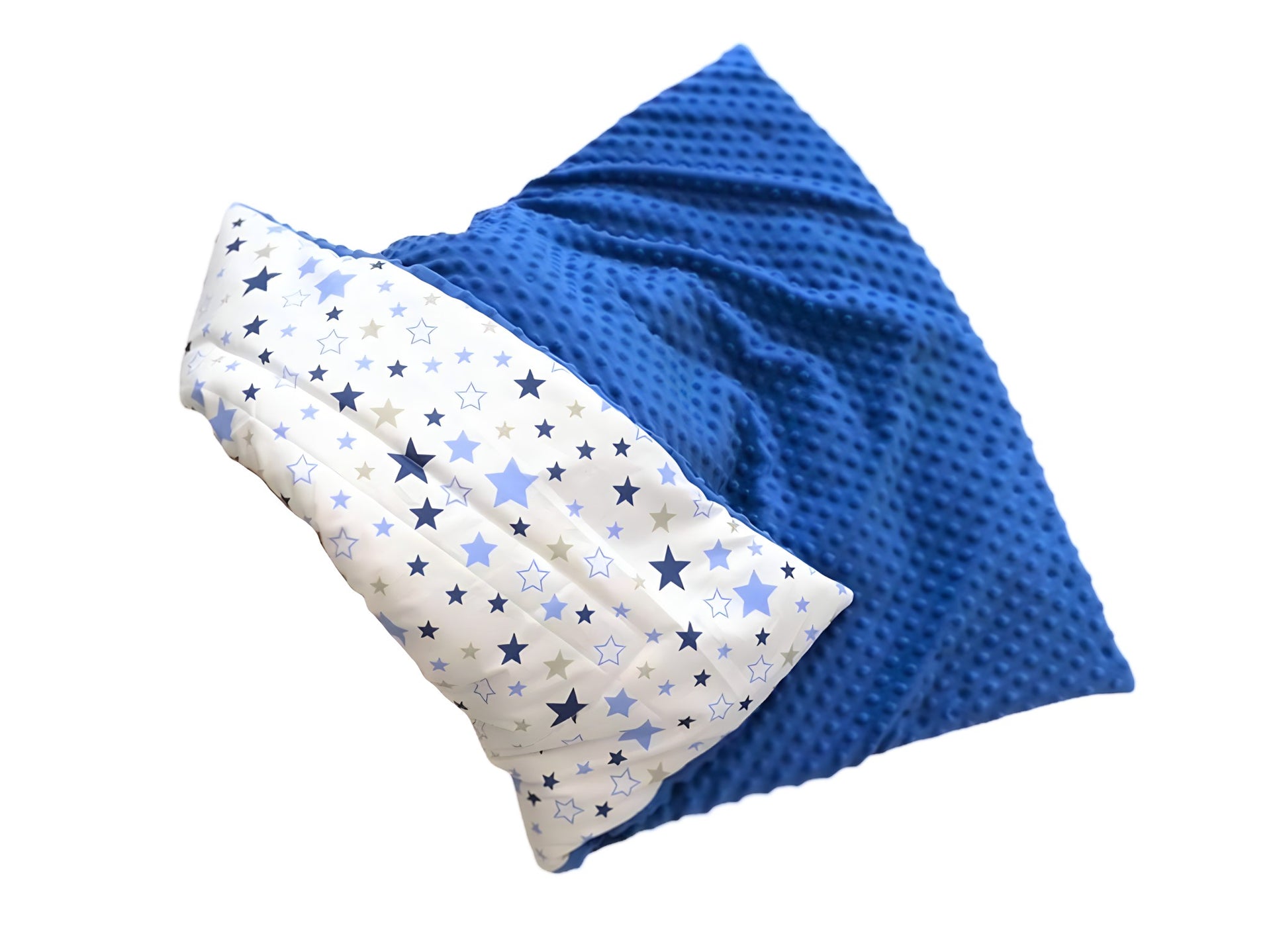 Плед з плюшем 100*80см "Зірочки"