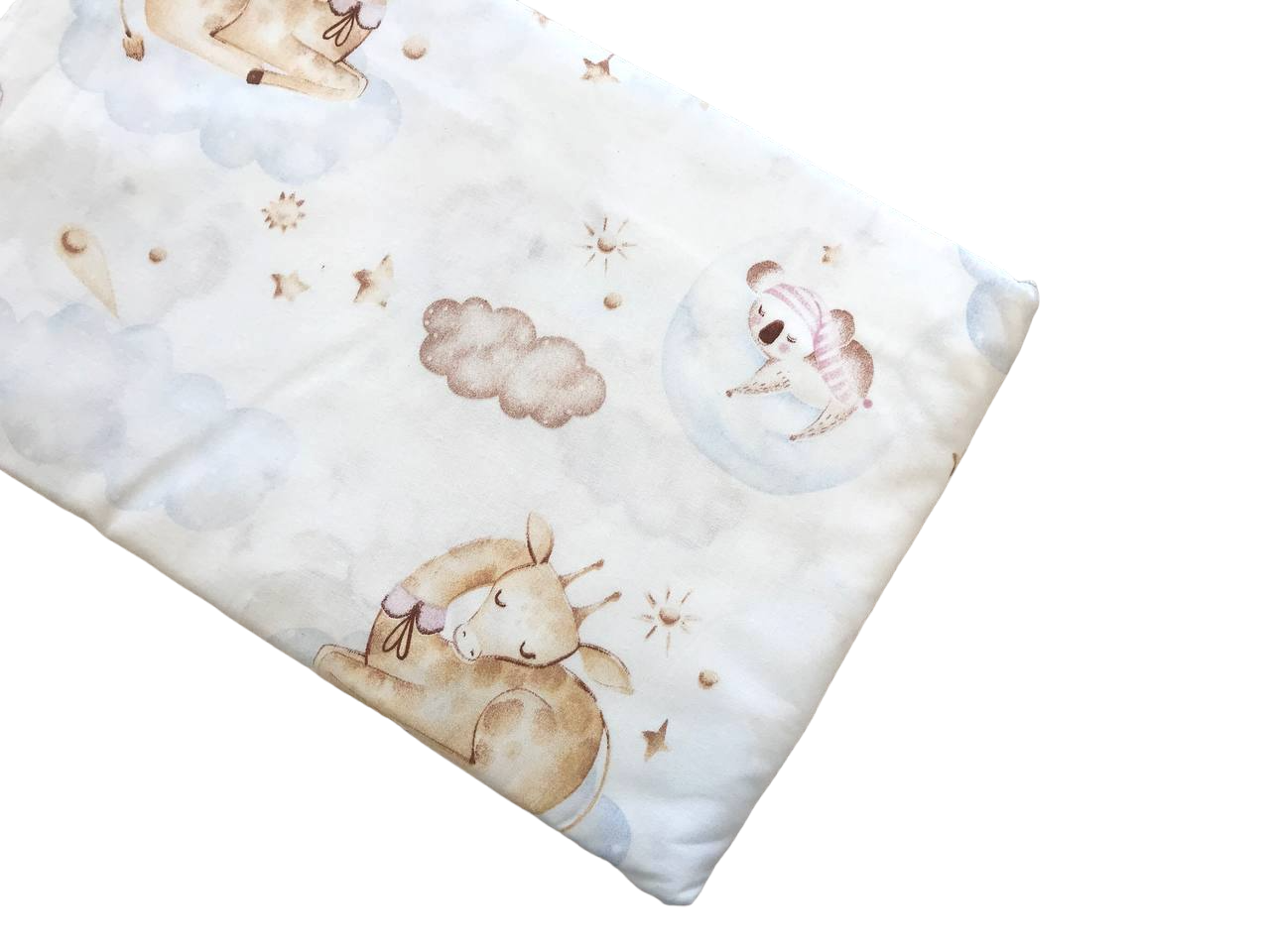 Бавовняна пелюшка 100*80см "Жирафи"