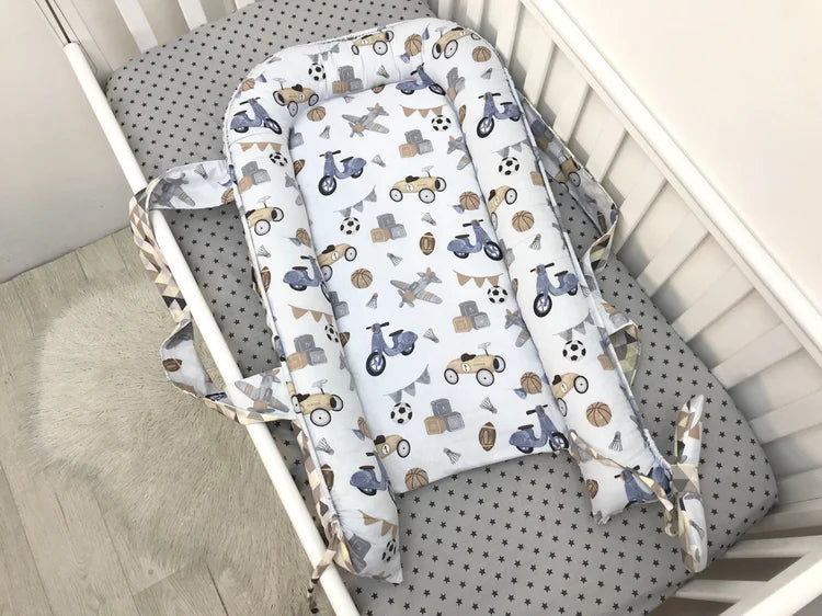 Кокон-мобіль - стильний і зручний дитячий аксесуар для сну