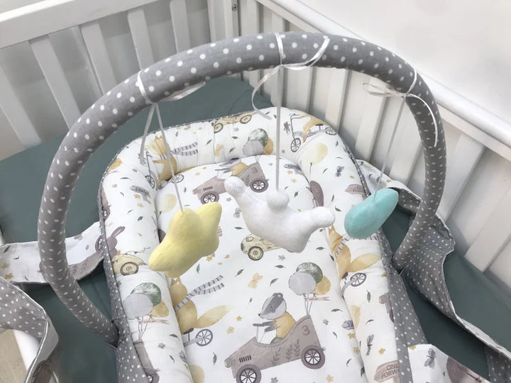 Кокон-мобіль - стильний і зручний дитячий аксесуар для сну