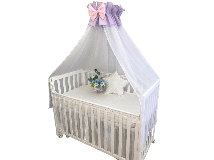 Прозорі шифонові балдахіни для розкішного декору спальні