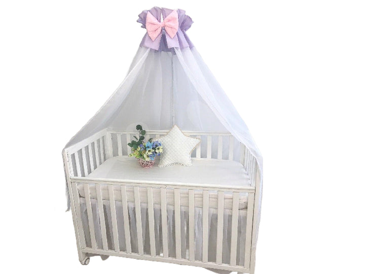 Прозорі шифонові балдахіни для розкішного декору спальні