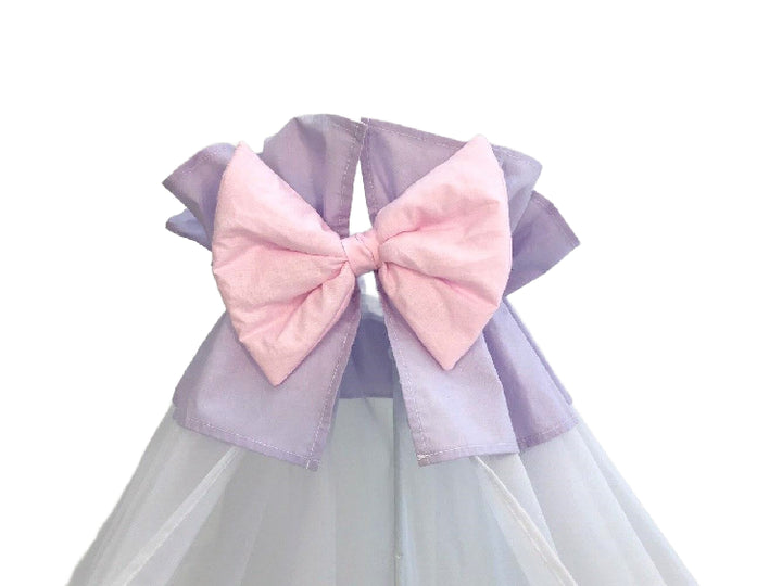 Прозорі шифонові балдахіни для розкішного декору спальні