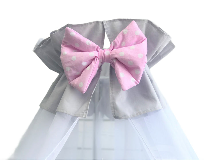 Прозорі шифонові балдахіни для розкішного декору спальні