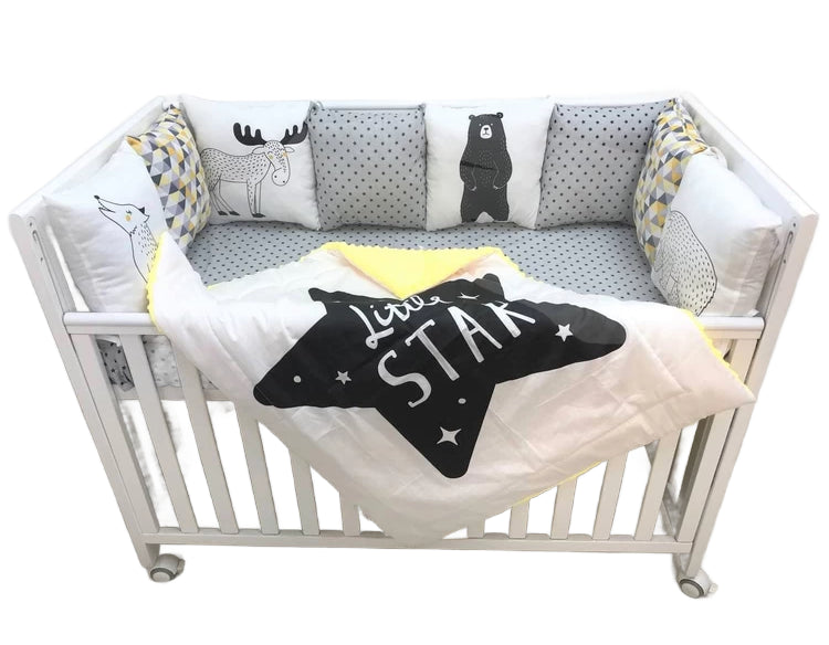 Комплект постільної білизни для дітей – зручні дитячі набори в ліжечко високої якості