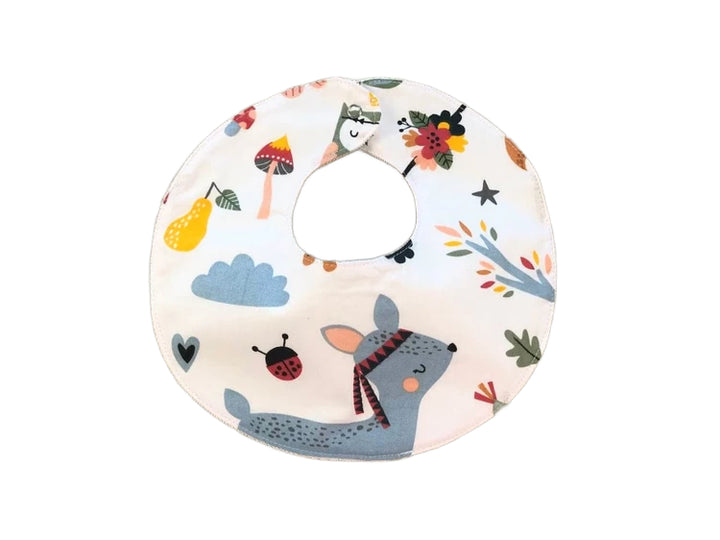 Яскраві дитячі непромокаючі слюнявчики для годування та захисту одягу