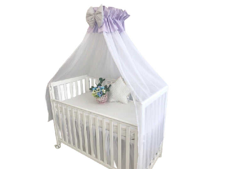 Прозорі шифонові балдахіни для розкішного декору спальні