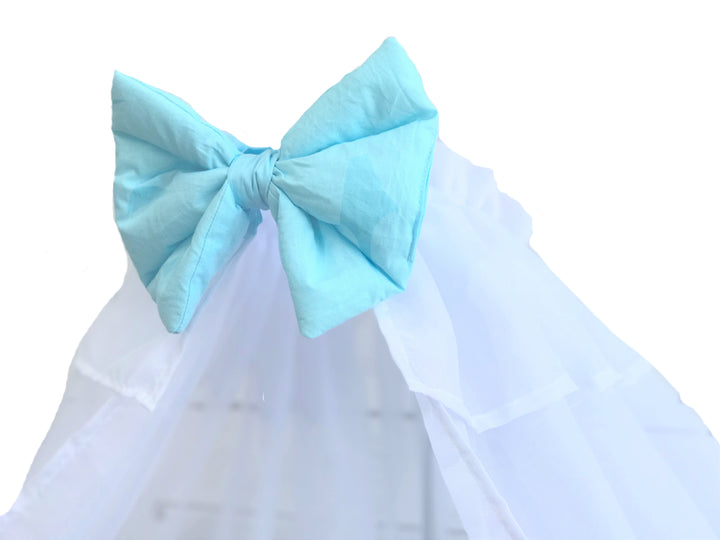 Прозорі шифонові балдахіни для розкішного декору спальні