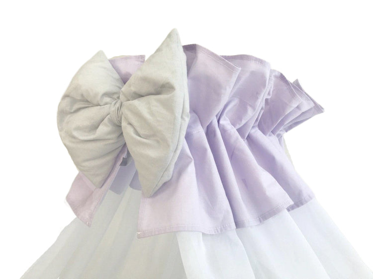 Прозорі шифонові балдахіни для розкішного декору спальні