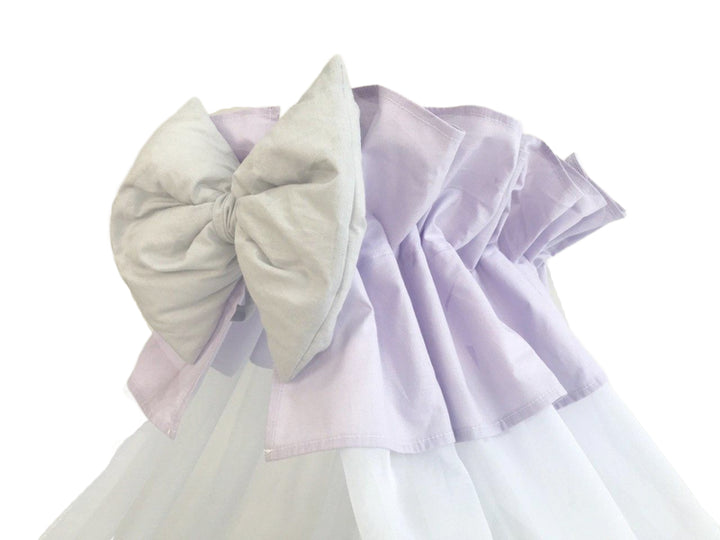 Прозорі шифонові балдахіни для розкішного декору спальні