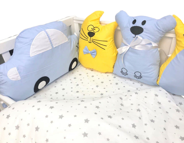 detskiy-postelnyy-nabor-s-bortikami-v-krovatku-krasota