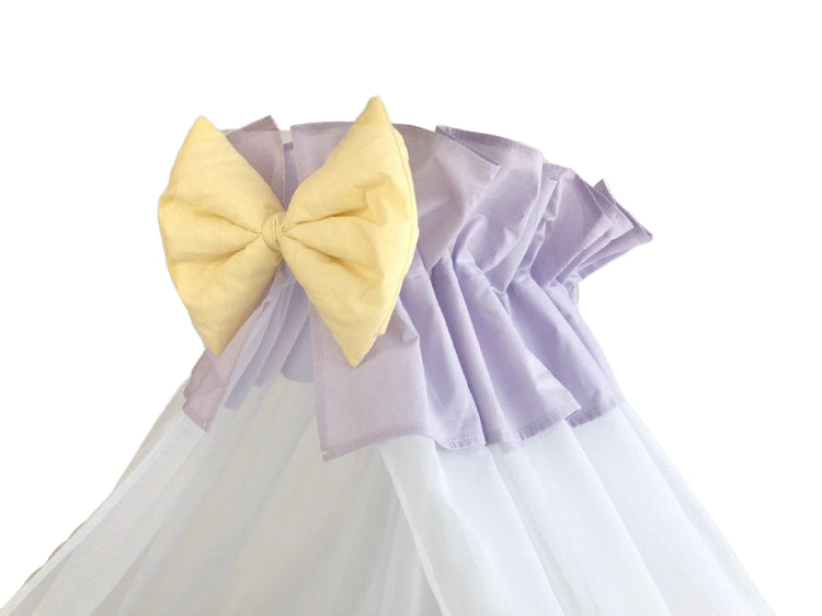 Прозорі шифонові балдахіни для розкішного декору спальні