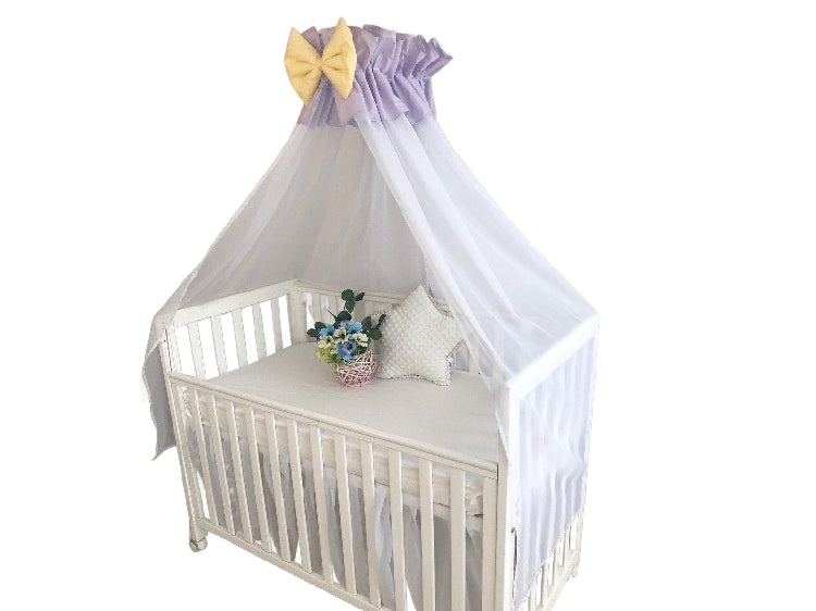 Прозорі шифонові балдахіни для розкішного декору спальні