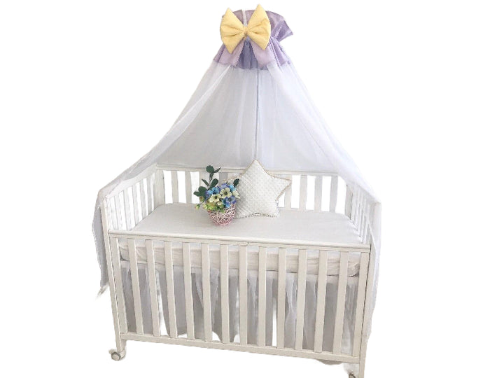 Прозорі шифонові балдахіни для розкішного декору спальні