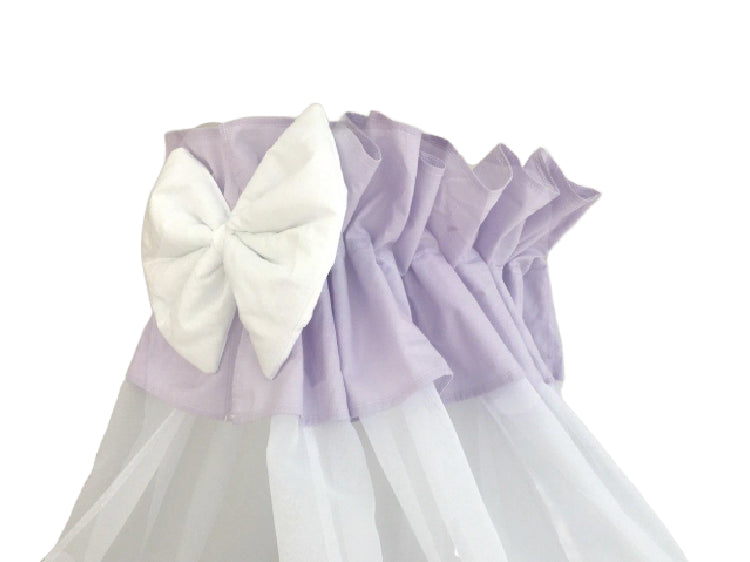 Прозорі шифонові балдахіни для розкішного декору спальні