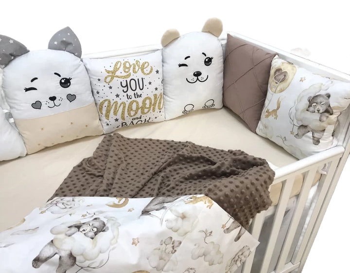 Комплект постільної білизни для дітей – зручні дитячі набори в ліжечко високої якості