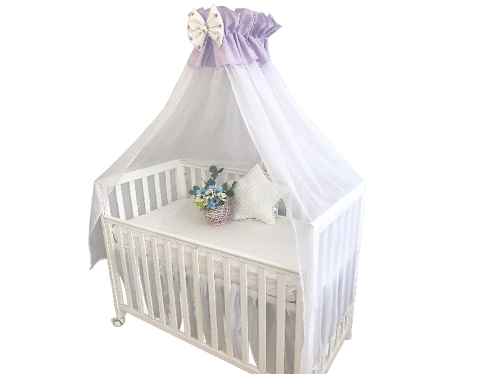 Прозорі шифонові балдахіни для розкішного декору спальні