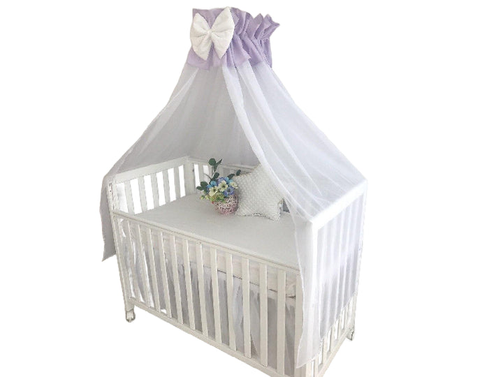 Прозорі шифонові балдахіни для розкішного декору спальні