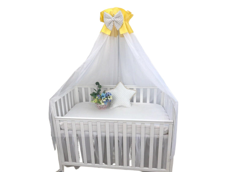 Прозорі шифонові балдахіни для розкішного декору спальні